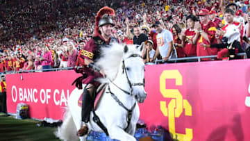 USC football mascot Traveler. (Jayne Kamin-Oncea-USA TODAY Sports)