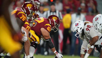 USC football center Brett Neilon. (Kirby Lee-USA TODAY Sports)