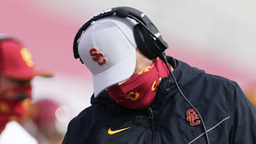 USC football head coach Clay Helton. (Kirby Lee-USA TODAY Sports)