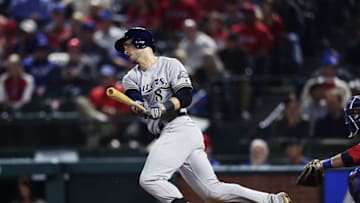 Sep 26, 2016; Arlington, TX, USA; Milwaukee Brewers left fielder Ryan Braun (8) during the game against the Texas Rangers at Globe Life Park in Arlington. Mandatory Credit: Kevin Jairaj-USA TODAY Sports