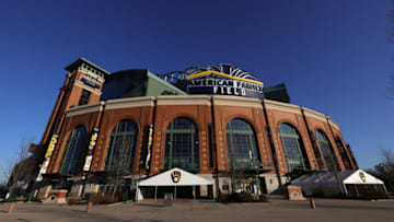 MILWAUKEE, WISCONSIN - APRIL 01: A general view of American Family Field on Opening Day following a game between the Milwaukee Brewers and the Minnesota Twins on April 01, 2021 in Milwaukee, Wisconsin. The Brewers defeated the Twins 6-5 in ten innings. (Photo by Stacy Revere/Getty Images)