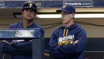 MILWAUKEE, WI - APRIL 09: Manager Craig Counsell