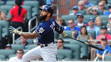 ATLANTA, GA - JUNE 24: Eric Thames