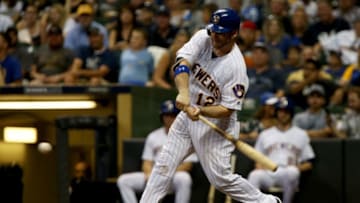 MILWAUKEE, WI - JUNE 30: Stephen Vogt
