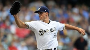 MILWAUKEE, WI - AUGUST 02: Brent Suter
