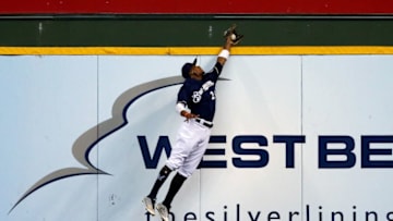 MILWAUKEE, WI - AUGUST 03: Keon Broxton