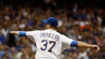 MILWAUKEE, WI - JULY 28: Anthony Swarzak