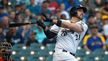 MILWAUKEE, WI - SEPTEMBER 16: Travis Shaw