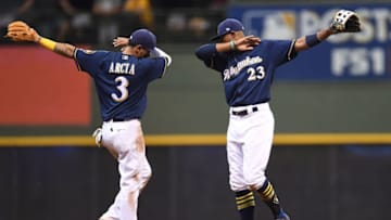 MILWAUKEE, WI - SEPTEMBER 26: Orlando Arcia