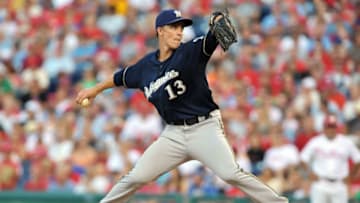 PHILADELPHIA, PA - JULY 24: Starting pitcher Zack Greinke
