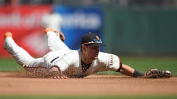 SAN FRANCISCO, CA - SEPTEMBER 20: Joe Panik