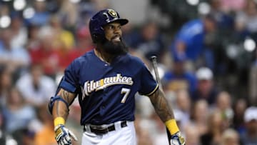 MILWAUKEE, WI - SEPTEMBER 26: Eric Thames