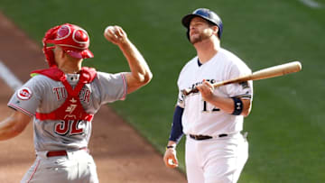 MILWAUKEE, WI - SEPTEMBER 28: Stephen Vogt