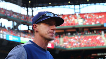 ST. LOUIS, MO - OCTOBER 1: Manager Craig Counsell