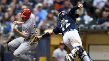 MILWAUKEE, WI - SEPTEMBER 26: Adam Duvall
