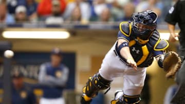 MILWAUKEE, WI - SEPTEMBER 02: Stephen Vogt