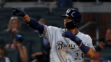 ATLANTA, GA - JUNE 23: Keon Broxton