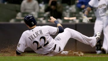 MILWAUKEE, WI - APRIL 03: Christian Yelich