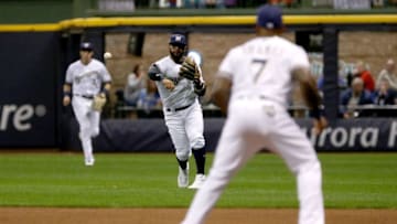 MILWAUKEE, WI - APRIL 03: Jonathan Villar