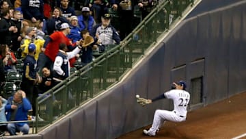MILWAUKEE, WI - APRIL 04: Christian Yelich