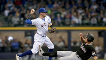MILWAUKEE, WI - APRIL 22: Eric Sogard
