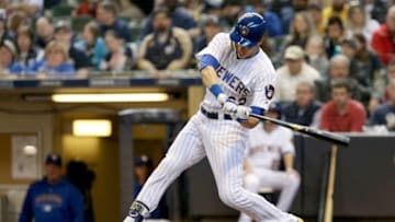 MILWAUKEE, WI - APRIL 22: Christian Yelich