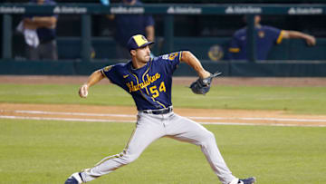Jonathon Feyereisen, Milwaukee Brewers (Photo by Justin Casterline/Getty Images)
