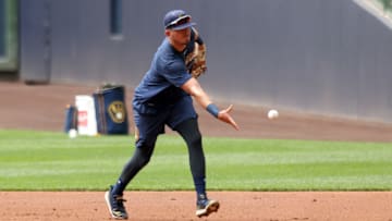 Ryon Healy, Milwaukee Brewers (Photo by Dylan Buell/Getty Images)