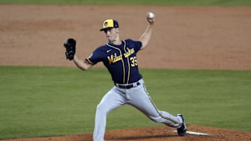 Brent Suter, Milwaukee Brewers Mandatory Credit: Kirby Lee-USA TODAY Sports