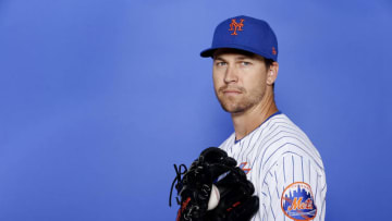 PORT ST. LUCIE, FLORIDA - FEBRUARY 21: Jacob deGrom #48 of the New York Mets poses for a photo on Photo Day at First Data Field on February 21, 2019 in Port St. Lucie, Florida. (Photo by Michael Reaves/Getty Images)