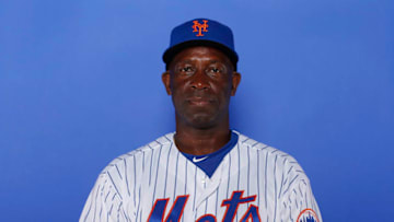 PORT ST. LUCIE, FLORIDA - FEBRUARY 21: Chili Davis #54 of the New York Mets poses for a photo on Photo Day at First Data Field on February 21, 2019 in Port St. Lucie, Florida. (Photo by Michael Reaves/Getty Images)