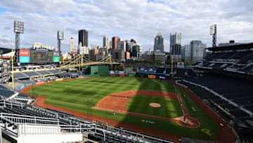 PITTSBURGH, PA - SEPTEMBER 18: A general view of PNC Park during the game between the St. Louis Cardinals and the Pittsburgh Pirates at PNC Park on September 18, 2020 in Pittsburgh, Pennsylvania. (Photo by Joe Sargent/Getty Images)