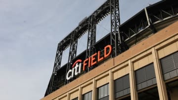 FLUSHING, NY - APRIL 13: The exterior of Citi Field is seen on opening day at Citi Field on April 13, 2009 in the Flushing neighborhood of the Queens borough of New York City. This is the first regular season MLB game being played at the new venue which replaced Shea Stadium as the Mets home field. (Photo by Nick Laham/Getty Images)