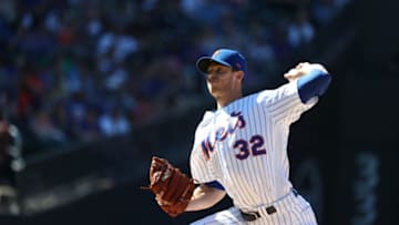 NEW YORK, NY - JULY 07: Steven Matz #32 of the New York Mets pitches against the Tampa Bay Rays during their game at Citi Field on July 7, 2018 in New York City. (Photo by Al Bello/Getty Images)