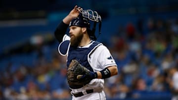 ST. PETERSBURG, FL - JUNE 8: Catcher Derek Norris