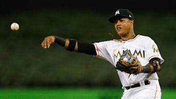 MIAMI, FL - APRIL 09: Starlin Castro
