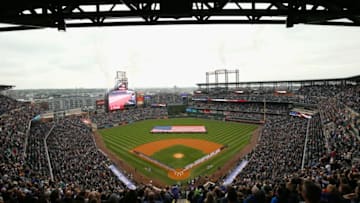 DENVER, CO - OCTOBER 07: A general view of Coors Field before the start of Game Three of the National League Division Series between the Milwaukee Brewers and the Colorado Rockies on October 7, 2018 in Denver, Colorado. (Photo by Justin Edmonds/Getty Images)