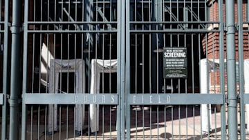 DENVER, COLORADO, - MARCH 26: Coors Field remains closed on what was to be opening day for Major League Baseball on March 26, 2020 in Denver, Colorado. Major League Baseball has postponed the start of its season indefinitely due to the coronavirus (COVID-19) outbreak. (Photo by Matthew Stockman/Getty Images)