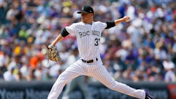 DENVER, CO - AUGUST 20: Starting pitcher Kyle Freeland