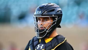 Pittsburgh Pirates catcher Reese McGuire. Mark J. Rebilas-USA TODAY Sports