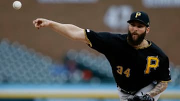 DETROIT, MI - APRIL 17: Trevor Williams #34 of the Pittsburgh Pirates pitches against the Detroit Tigers during the second inning at Comerica Park on April 17, 2019 in Detroit, Michigan. (Photo by Duane Burleson/Getty Images)