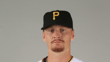 BRADENTON, FL - FEBRUARY 19: Sam Howard #54 of the Pittsburgh Pirates poses for a photo during the Pirates' photo day on February 19, 2020 at Pirate City in Bradenton, Florida. (Photo by Brian Blanco/Getty Images)