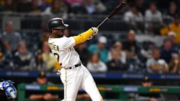 PITTSBURGH, PA - JUNE 27: Andrew McCutchen;(Photo by Joe Sargent/Getty Images)