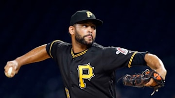 PITTSBURGH, PA - MAY 15: Richard Rodriguez #48 of the Pittsburgh Pirates pitches in the ninth inning against the Chicago White Sox during inter-league play at PNC Park on May 15, 2018 in Pittsburgh, Pennsylvania. (Photo by Justin K. Aller/Getty Images)