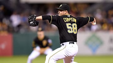 PITTSBURGH, PA - SEPTEMBER 13: Brandon Cumpton #58 of the Pittsburgh Pirates pitches against the Chicago Cubs on September 13, 2014 at PNC Park in Pittsburgh, Pennsylvania. (Photo by Joe Sargent/Getty Images)