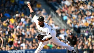 PITTSBURGH, PA - JUNE 10: Edgar Santana
