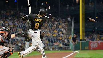 PITTSBURGH, PA - SEPTEMBER 27: Starling Marte