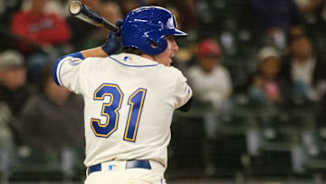 SEATTLE, WA - SEPTEMBER 29: Donnie Walton #31 of the Seattle Mariners waits for a pitch during an at-bat in a game against the Oakland Athletics at T-Mobile Park on September 29, 2019 in Seattle, Washington. The Mariners won 3-1. (Photo by Stephen Brashear/Getty Images)