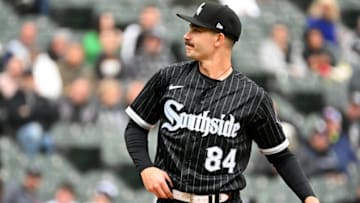 CHICAGO - MAY 02: Dylan Cease #84 of the Chicago White Sox pitches against the Los Angeles Angels on May 2, 2022 at Guaranteed Rate Field in Chicago, Illinois. (Photo by Ron Vesely/Getty Images)