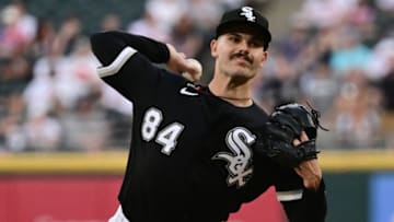 CHICAGO, ILLINOIS - MAY 12: Starting pitcher Dylan Cease #84 of the Chicago White Sox delivers the baseball in the first inning against the New York Yankees at Guaranteed Rate Field on May 12, 2022 in Chicago, Illinois. (Photo by Quinn Harris/Getty Images)